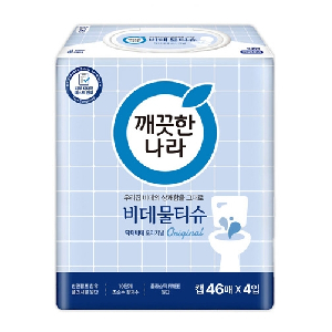 깨끗한나라)닥터비데물티슈 캡(46매*4입)