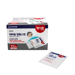 유한양행)해피홈 알콜스왑 100매