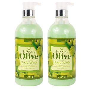 올리브나무잎 순한사용감 바디워시 750ml 올리브 2개