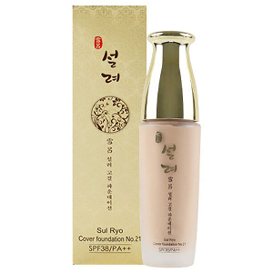설려 인삼 감초 설련 추출물 파운데이션 23호 50ml