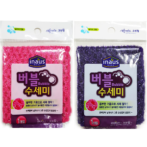 크린랲버블수세미1p