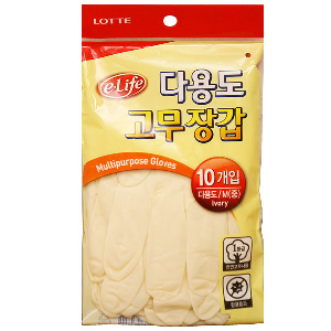 이라이프다용도고무장갑(뉴)중Ivory