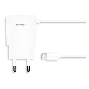 IRIVER)가정용충전기(IHA-H21B/라이트닝 8핀/2A)