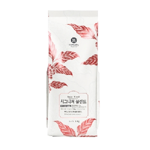 맥널티)시그니처 블렌드 원두 (1kg,홀빈)