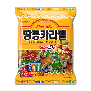 크라운)땅콩카라멜(대/324g)