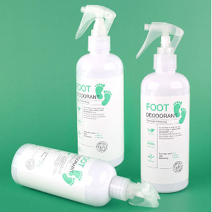 페퍼민트추출물 발 뽀송하게 풋 데오드란트 300ml 3개