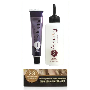 선명한칼라 색상오래지속 직접짜서 바르는 염색약 2G