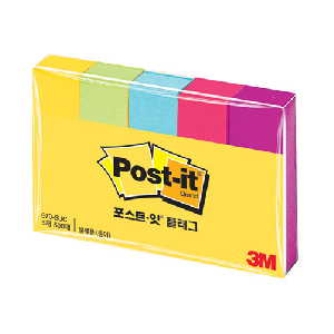 3M)포스트-잇 플래그 분류용(종이/670-5UC)
