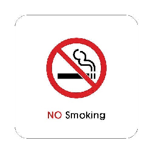 아트사인)금연NOSMOKING(몰딩)/100*100*3T/9606
