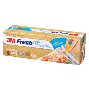 3M)후레쉬 지퍼백(FZ122/소/18cmx20cm/20매)