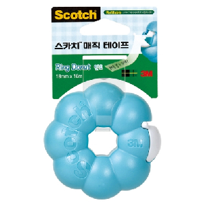 3M)스카치 매직테이프(링도넛/민트)