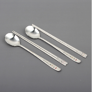 하모니 칼라 레이저 수저세트 2벌