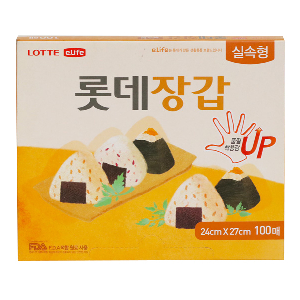 롯데장갑(실속형) 24x27x100매