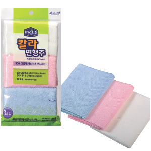 크린랩칼라면행주3P