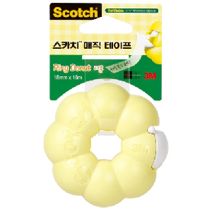 3M)스카치 매직테이프(링도넛/레몬)