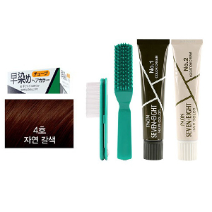 분할사용가능 크림타입 간편하고 경제적 헤어칼라 4호