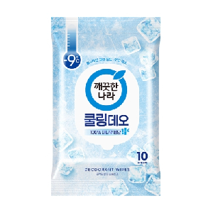 깨끗한나라 쿨링데오 티슈 10매