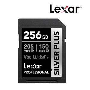 LEXAR)SDXC 카드 Professional SILVER PLUS 256GB