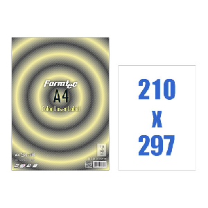 폼텍)칼라레이저 물류관리용 라벨 A4(CA-3130/20매)