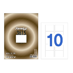 폼텍)분류표기용라벨(LS-3615/100매/10칸)