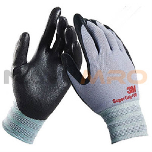 NBR 폼 코팅 장갑 (Super Grip 100 GRAY)_1PK(10켤레)