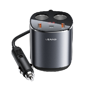 유삼스)254W 5-in-1 멀티소켓 3포트 차량용 고속 충전기 CC151TC01