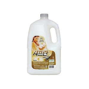 LG생활)샤프란 섬유유연제(코튼앤크림, 용기형, 3.1L)-일시품절