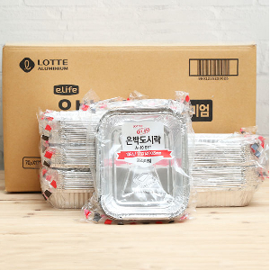 (BOX)롯데은박도시락(A-10)_300set