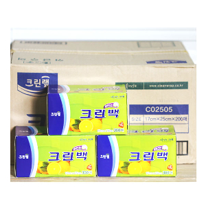 (BOX)크린백17x25x300매_16개입