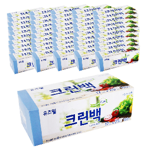 (BOX)크린랲유즈웰크린백17x25x100매_50개입