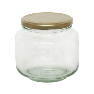 유리병 저장용기 L형 500ml