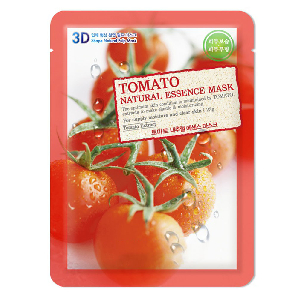 3D타입 피부투명 부드러운펄프 마스크팩 100매 토마토