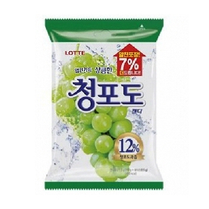 롯데)청포도 캔디