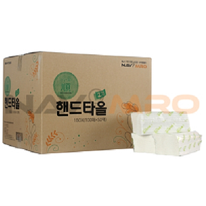 순하디순 2겹 핸드타올 5000매_1BOX(100매×50PK)