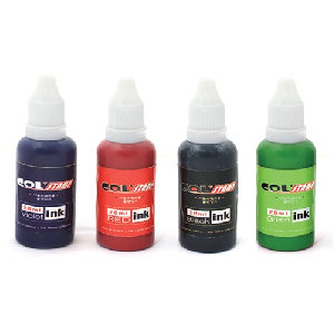불변스탬프 리필잉크(적/28ml/신형)